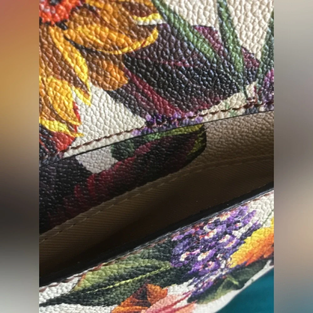 Dana Buchman Floral Crossbody Bag - Picture 3 of 13